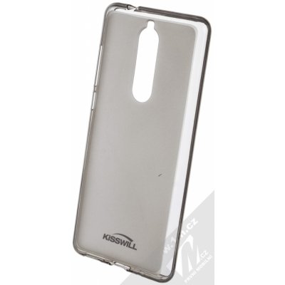 Kisswill TPU Nokia 5.1 čiré černé – Hledejceny.cz