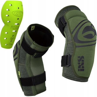 IXS Carve EVO+ knee Olive – Zboží Dáma
