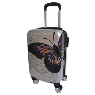 DZL kufr Motýl stříbrný 60 l – Hledejceny.cz