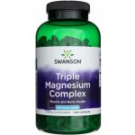 Swanson Triple Magnesium Complex 400 mg 300 kapslí – Hledejceny.cz