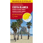MARCO POLO Karte Costa Blanca, Valencia, Alicante, Castellón, Murcia 1:200 000 – Zbozi.Blesk.cz