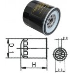 EVINRUDE-JOHNSON 10-15 HP Olejový filter – Hledejceny.cz