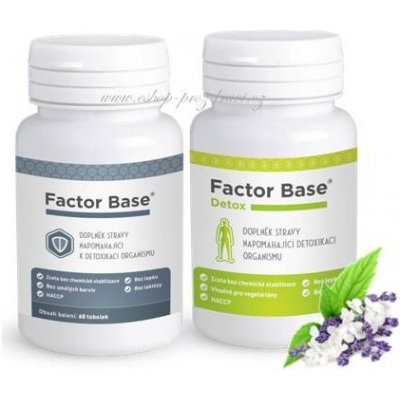 OKG Factor Base 60 tablet a Factor Base Detox 60 tablet – Hledejceny.cz