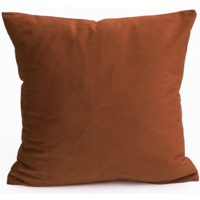 MKLuzkoviny.cz Sametový Cesar terakota 40 x 40 cm – Zboží Dáma