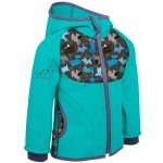 Unuo dětská softshellová bunda s fleecem Smaragdová Pejsci – Zboží Dáma