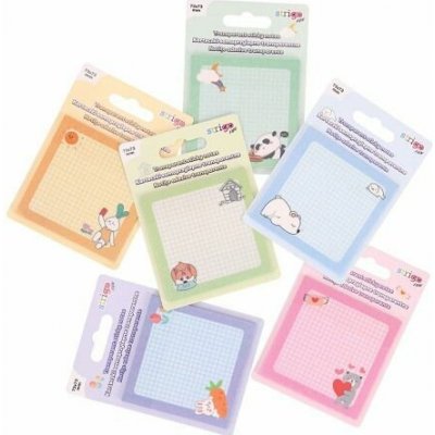 Bloček samolepící STRIGO 73x73 mm 50ks mix – Hledejceny.cz