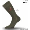 Lasting ponožky TWP 65% Merino zelené