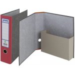 Emba - A4, kartonový, červený hřbet 7,5 cm, mramorovaný – Zboží Živě