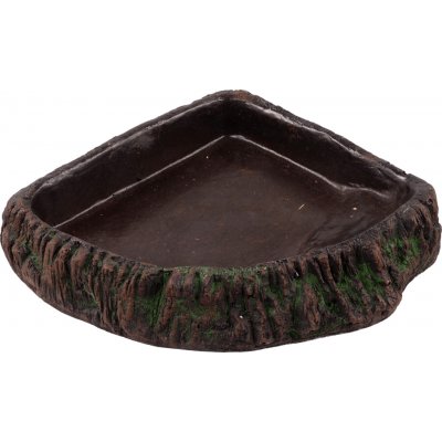 Repti Planet miska rohová tmavá 18,5 x 19 x 4 cm – Hledejceny.cz
