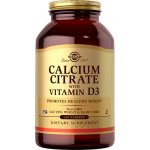 Solgar Calcium Citrate with Vitamin D3, Vápník citrát a Vitamín D3, 240 tablet – Hledejceny.cz