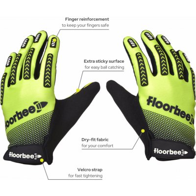 FLOORBEE Stronghold 3.0 černá / žlutá – Zboží Dáma