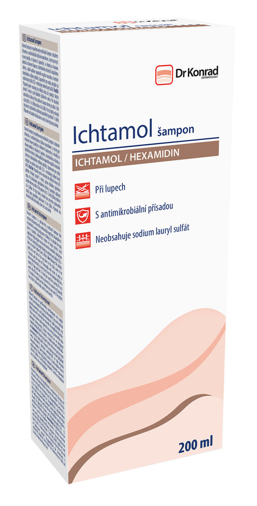 Dr Konrad Ichtamol šampon 200 ml