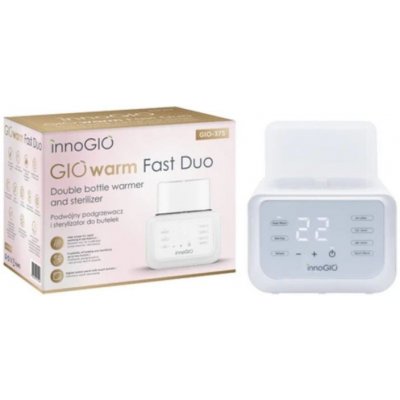 INNOGIO GIO 375 Dvojitý ohřívač a sterilizátor – Zboží Dáma