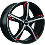 Ronal R62 8,5x20 5x110 ET35 black polished red – Hledejceny.cz