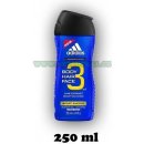 Adidas 3 Active Sport Energy Men sprchový gel 250 ml