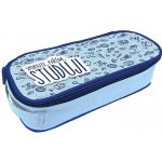 Nekupto Back To School modrý Sportuji pařím studuji 23 x 10 x 6 cm – Zbozi.Blesk.cz