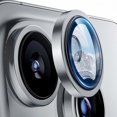 Lito S+ ochranné sklo na kameru iPhone 16 Pro iPhone 16 Pro Max bílý titan 151788 – Zboží Živě