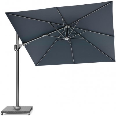 Platinum Boční slunečník Voyager T2- čtverec 270x270 Anthracite 7147 – Hledejceny.cz
