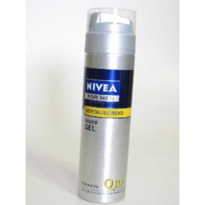 Nivea for Men Skin Energy Q10 gel na holení 200 ml – Zbozi.Blesk.cz
