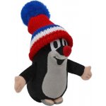 MÚ Krtek KRTEČEK s kulichem červený TRIKOLORA – Zboží Mobilmania