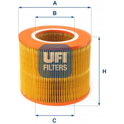 UFI Vzduchový filtr 2735400 – Hledejceny.cz