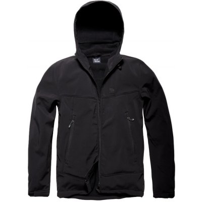 Vintage Industries bunda Alford softhell jacket černá – Zboží Mobilmania