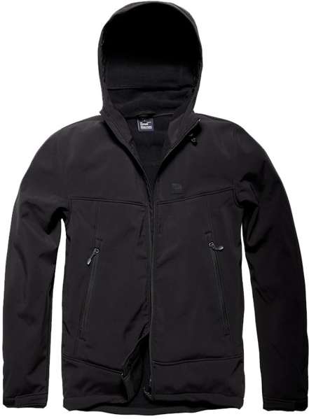 Vintage Industries bunda Alford softhell jacket černá