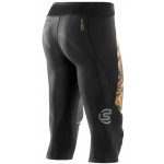 SKINS A400 GOLD Mens 3/4 Tights black Gold – Sleviste.cz