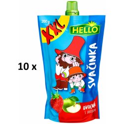 HELLO x x L s jahodami 10 x 200 g