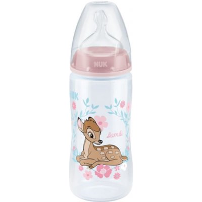 NUK Kojenecká láhev First Choice Disney růžová 300 ml – Zbozi.Blesk.cz