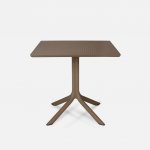 Nardi Plastový na zahradu CLIP 80 x 80 cm tabacco – Hledejceny.cz