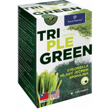 Royal Pharma Triple Green 100 kapslí