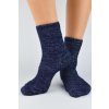 Dámské nadýchané ponožky SB037 tmavě modrá