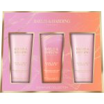Baylis & Harding Jojoba, Vanilla & Almond Oil krém na ruce 3 x 50 ml dárková sada – Sleviste.cz