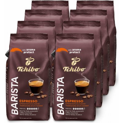 Tchibo Barista Espresso zrnková 8 x 1 kg – Hledejceny.cz