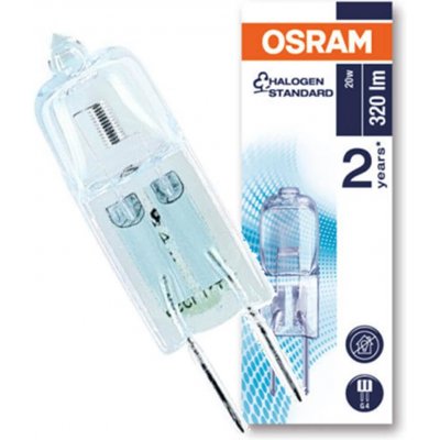 Osram žárovka halogenová G4 20W 12V 64428 do pečících trub – Zboží Mobilmania