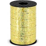 Vázací stuha na balónky zlatá holografická 225m – Zboží Dáma