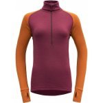 Devold Expedition merino 235 Z.Neck Beetroot/Flame vínová – Zboží Mobilmania