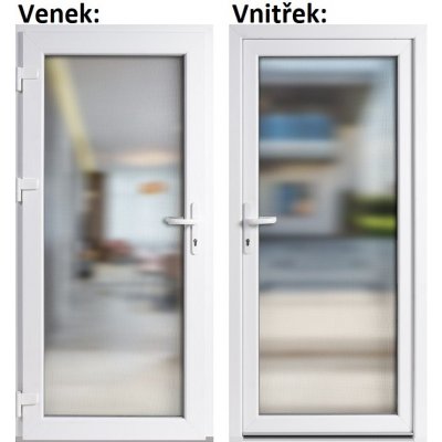 Soft WDS 3/3 sklo Krizet bílá 100 x 210 cm – Hledejceny.cz
