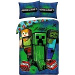 Halantex Povlečení z mikrovlákna Minecraft Zombie 140x200 70x90 – Hledejceny.cz