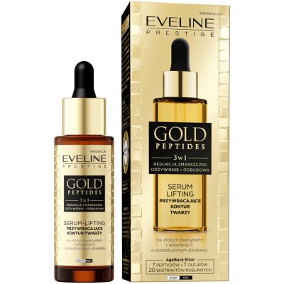 Eveline Prestige Gold Lifting liftingové sérum na obličej 30 ml