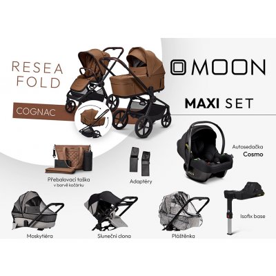 Moon ReSea FOLD maxi set Cognac 2026 – Zboží Dáma