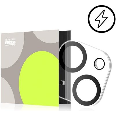 Tempered Glass Protector pro iPhone 15 / 15 Plus / 14 / 14 Plus kompatibilní s pouzdrem a bleskem TGL-IP15-BL – Zboží Živě