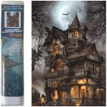 NORIMPEX Diamantové malování Strašidelný dům 30 x 40 cm – Hledejceny.cz