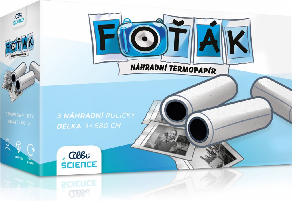 Náhradní náplně do Foťáku s termotiskem Albi