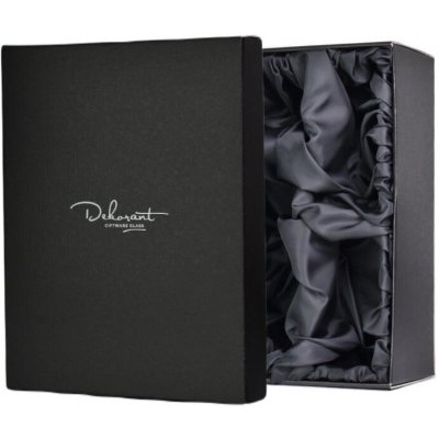 Rottweis Dárková krabice na karafu na sklenice na brandy a koňak XXL BLACK 1+2 – Zboží Živě