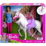 Barbie na vyjížďce s koněm – Hledejceny.cz