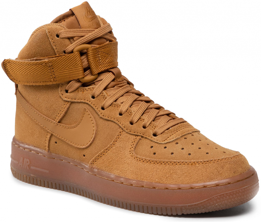 Nike Air Force 1 High Lv 8 3 GS CK0262 700 žlutá