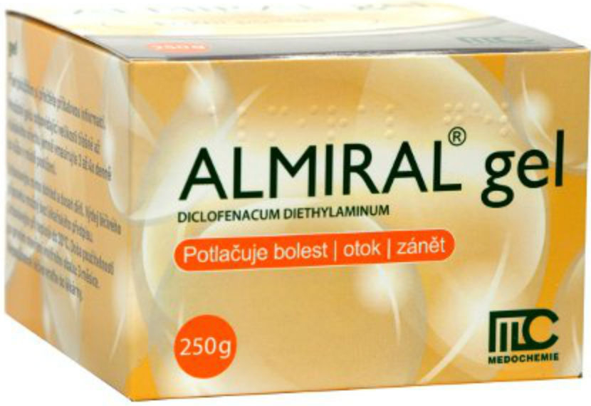 ALMIRAL DRM 10MG/G GEL 250G