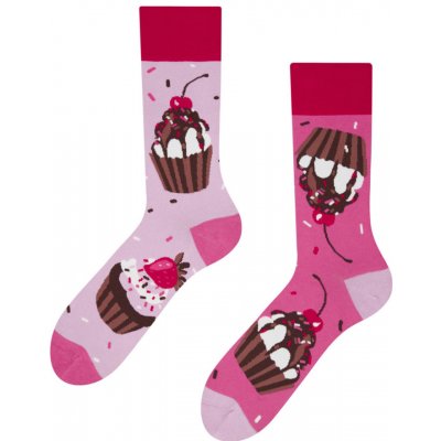 Dedoles Veselé ponožky Růžové koláčky GMRS250 – Zboží Mobilmania